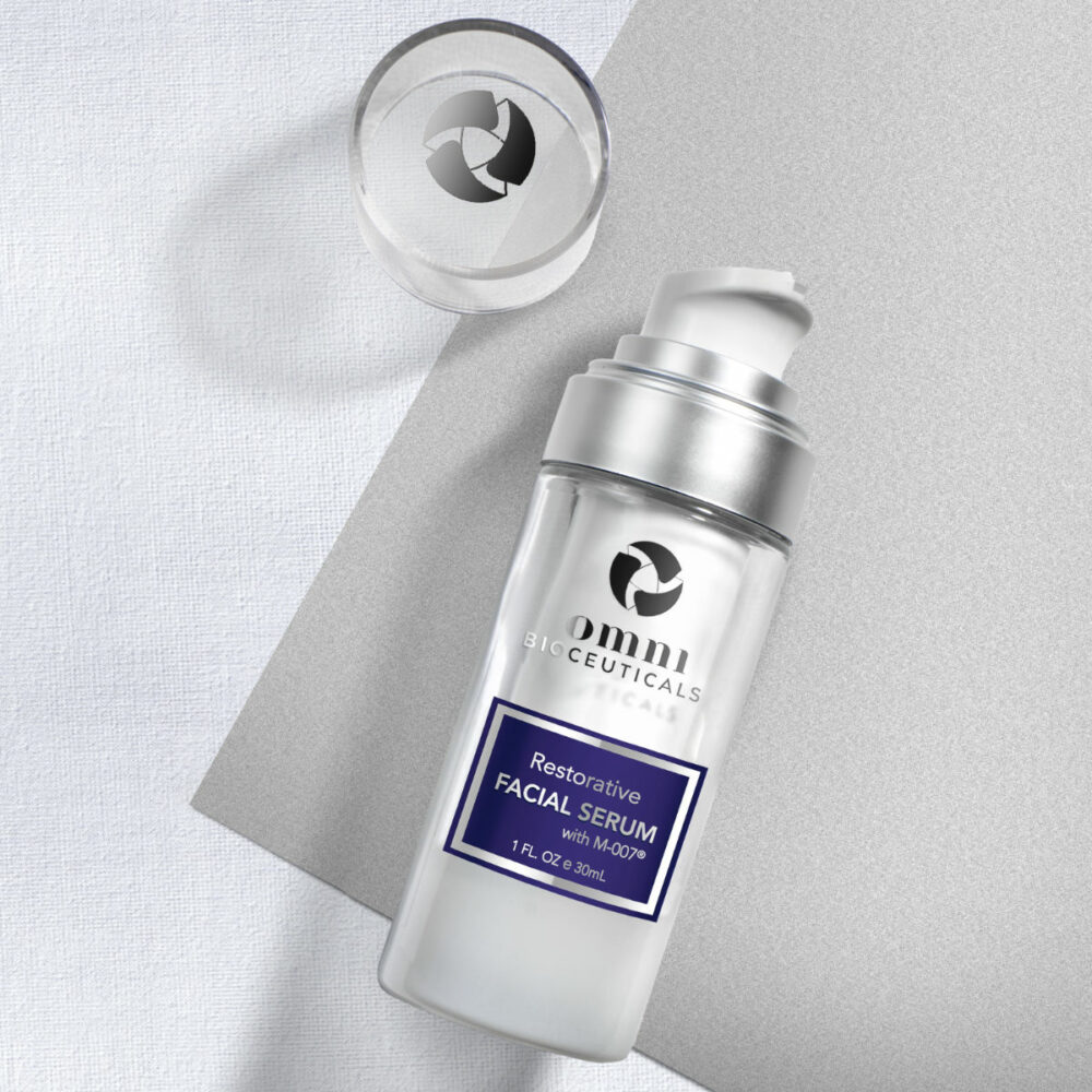 Omni Bioceuticals medical grade luxury skincare facial serum for men and woman