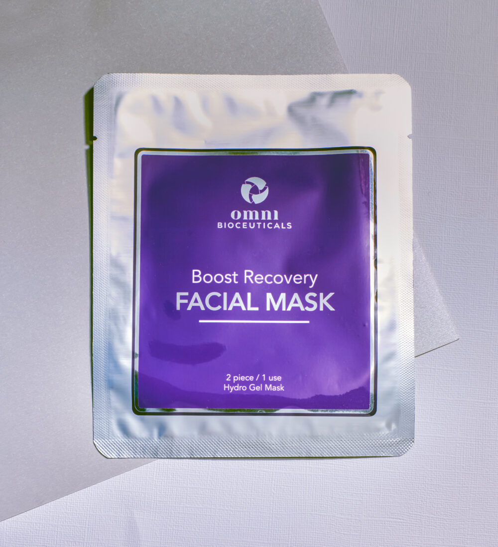 boost recovery facial mask